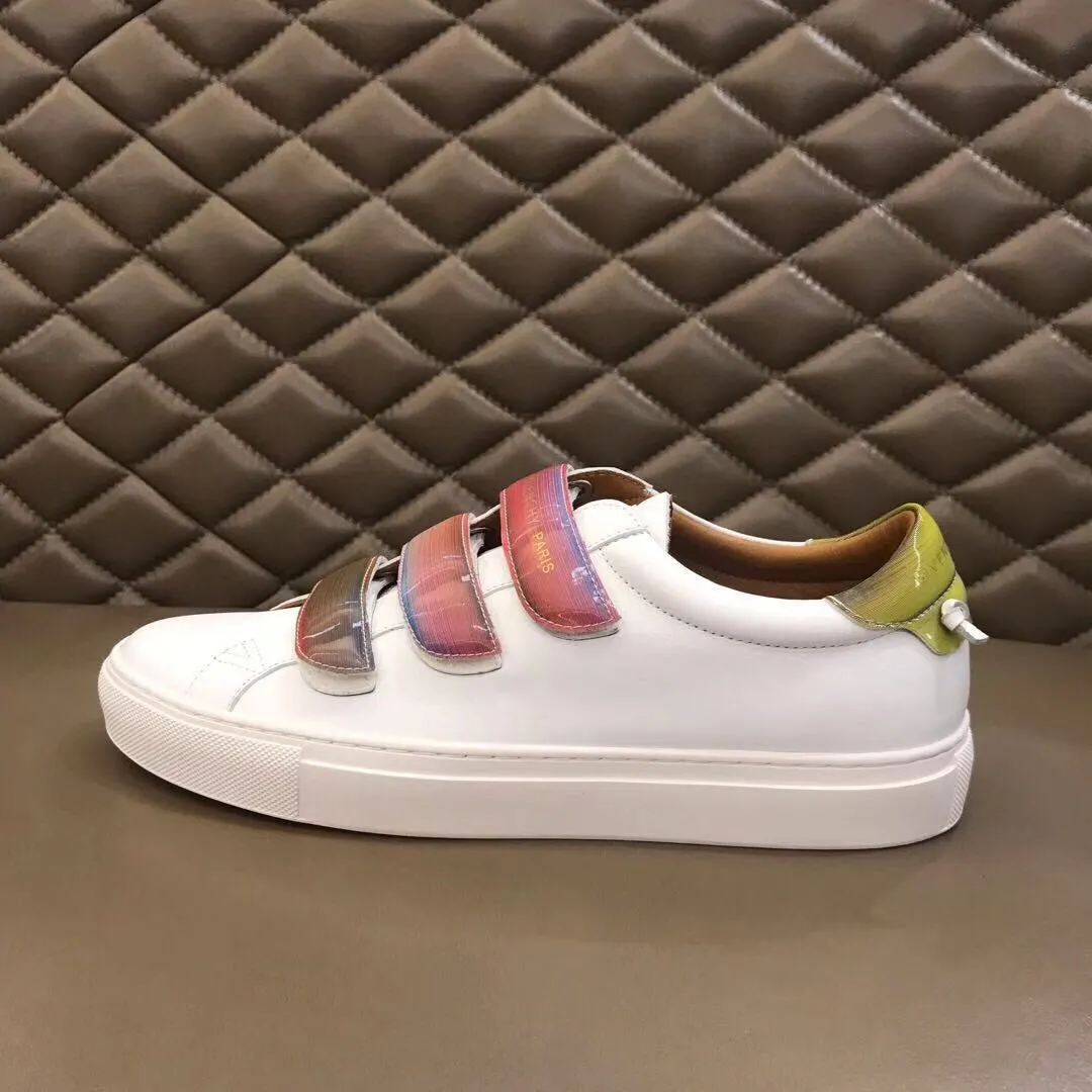 👟👟Ex-factory price 480👟👟 "Glvenc*y" new men's casual shoes, synchronized with counters in 2019. Original factory configuration, original customized cowhide imported from Italy, fully imported original sheepskin lining sheepskin pads, soles: original soles specially provided by the original factory are super comfortable, original factory follow-up goods, 🇫🇷🇫🇷high quality, you can enter and exit the counter at will, welcome to compare and correct size 38-44